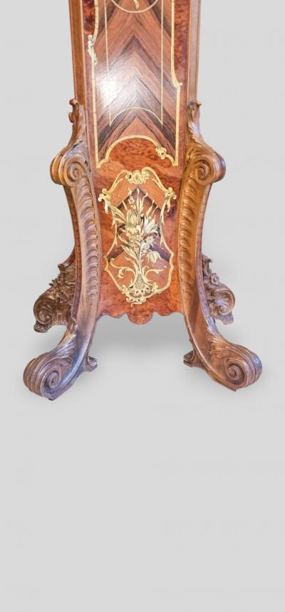 Cornelio Ferrandi Italian Mid Century Base Clock with Allegory of Time by Cornelio Ferrandi 1964