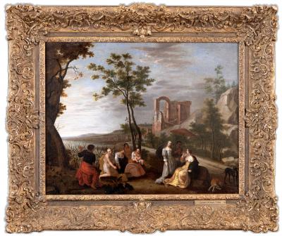 Cornelis Adamsz Willaerts The Finding of Moses