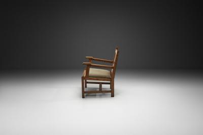 Cornelis van der Sluys Amsterdamse School Armchair by Cornelis van der Sluys Netherlands 1920s