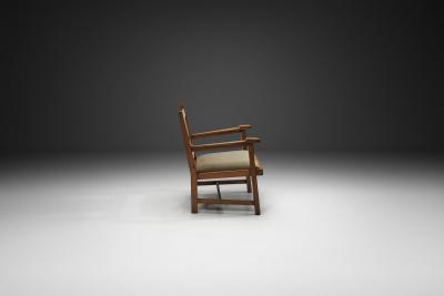 Cornelis van der Sluys Amsterdamse School Armchair by Cornelis van der Sluys The Netherlands ca 1920s