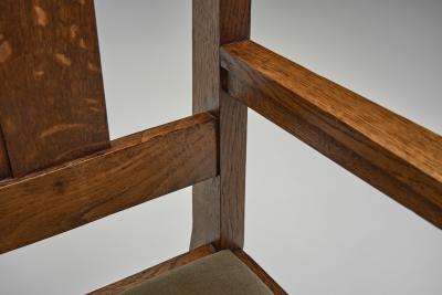 Cornelis van der Sluys Amsterdamse School Armchair by Cornelis van der Sluys The Netherlands ca 1920s