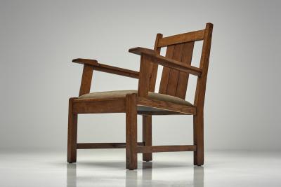 Cornelis van der Sluys Pair of Armchairs by Cornelis van der Sluys The Netherlands 1920s