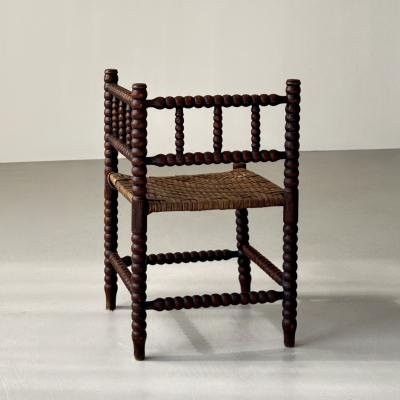 Corner chair United States 19th century