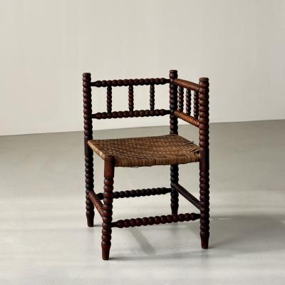 Corner chair United States 19th century