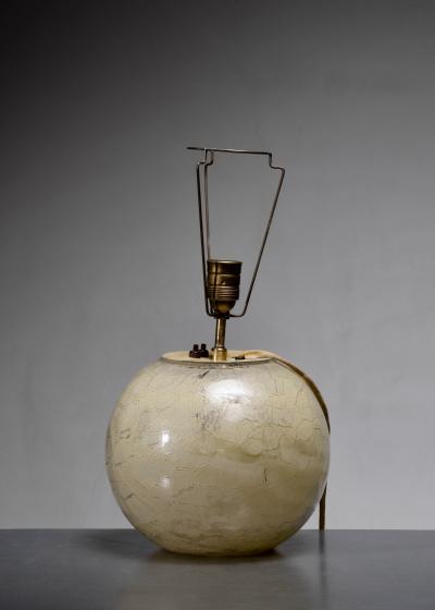 Corona Belysning Corona crackle glass table lamp
