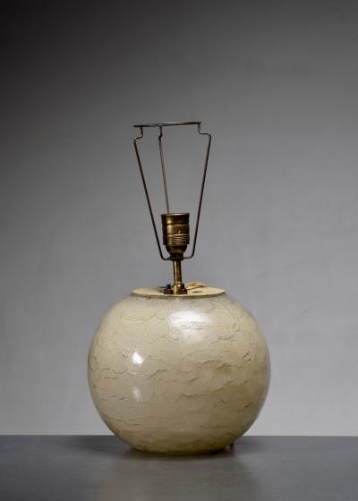 Corona Belysning Corona crackle glass table lamp