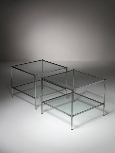 Corrado Corradi Dell Acqua Pair of Montecarlo Side Tables by Corrado Corradi dellAcqua for Azucena