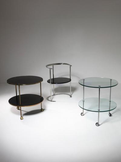 Corrado Corradi Dell Acqua T6 Glass Cart by Corrado Corradi DellAcqua for Azucena