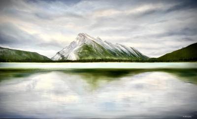 Corrinne Wolcoski Morning Calm Mt Rundle