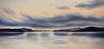 Corrinne Wolcoski Tangerine Skies Lions Bay View