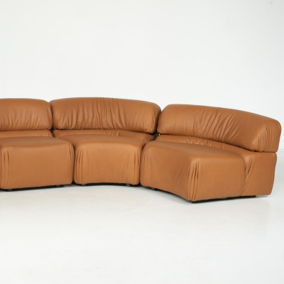 Cosmos DS28 Modular Sofa by Ulbald Klug De Sede New Leather Upholstery