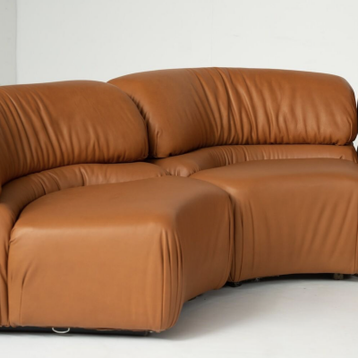 Cosmos DS28 Modular Sofa by Ulbald Klug De Sede New Leather Upholstery