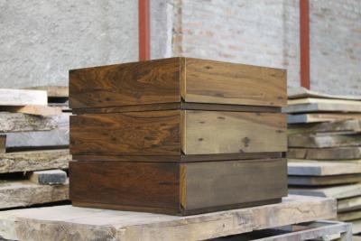 Costantini Baccello Custom Modern Modular Rosewood Drawer Units