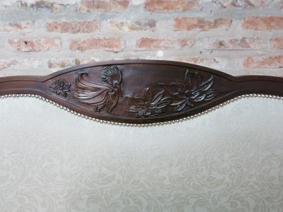 Costantini Design Costantini s Louis XV Bed in Argentine Rosewood with Custom Carving