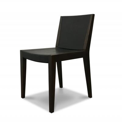 Costantini Design Giovanni Chair in Argentine Rosewood and Wrapped Leather