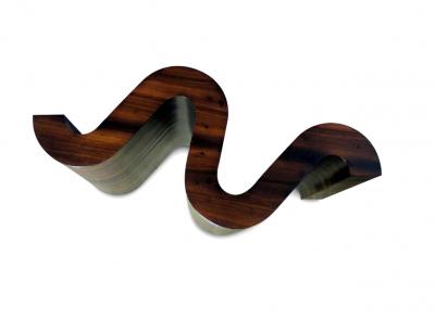 Costantini Design Nico Contemporary Console or Table Base in Argentine Rosewood