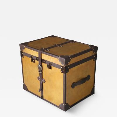 Costantini Design Sancia Campaign Style Custom Trunk in Parchment