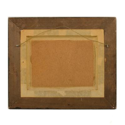 Country Cottage unsigned painting