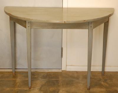 Country Demi Lune Table