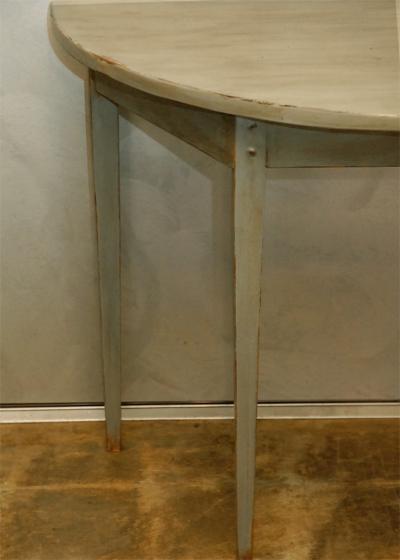 Country Demi Lune Table