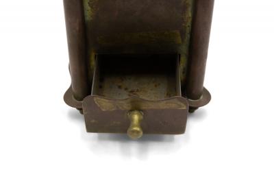 Country Small Brass Coffee Grinder