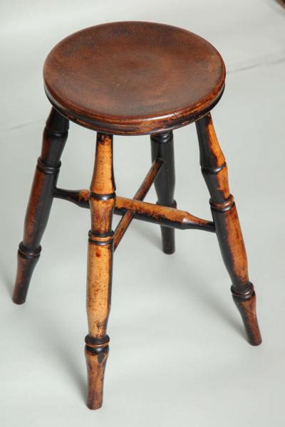Country Stool with Wonderful Surface