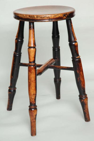 Country Stool with Wonderful Surface