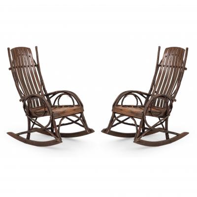 Country Willow Childs Rocker