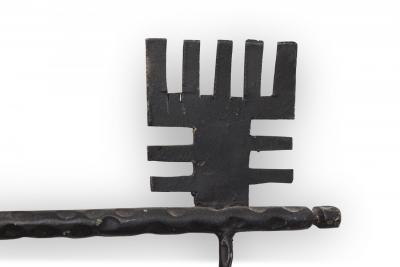 Country Wrought Iron Key Hatrack