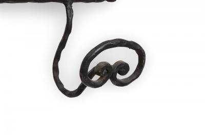 Country Wrought Iron Key Hatrack
