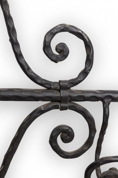 Country Wrought Iron Key Hatrack