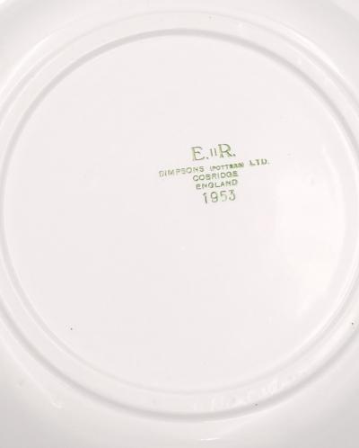 Covered Armorial Dishes England circa 1953 Four Available Priced Separately
