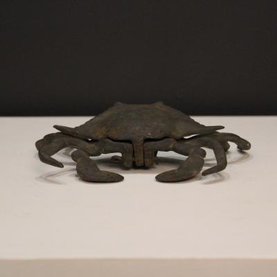 Crab Cast iron Ink well