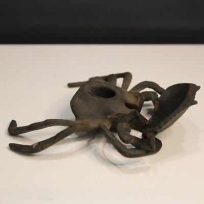 Crab Cast iron Ink well
