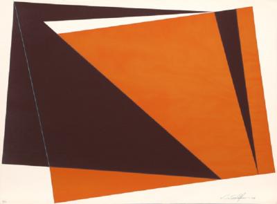 Cris Cristofaro Orange Rectangles