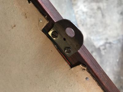 Cristallux Cesana C Cristallux Italian Sculptural Teak Wall Mirror Cesana C 1950s