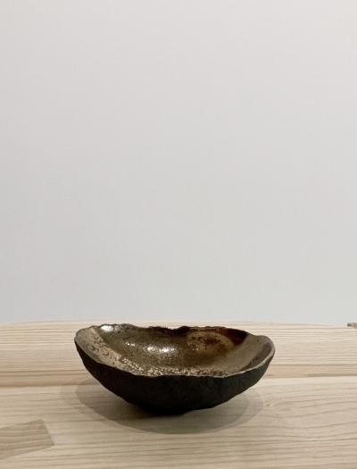 Cristina Salusti Vessel with bronze textured glaze 2023