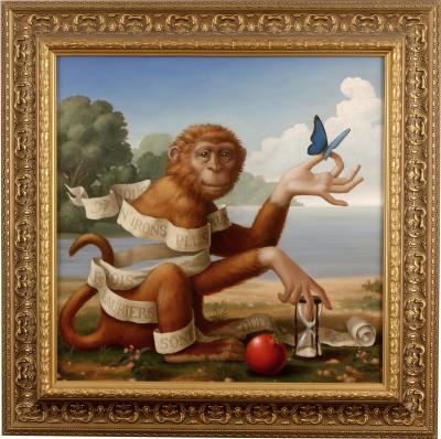 Cristina Vergano Cristina Vergano Painting The Nature of Time Oil on Wood 2005