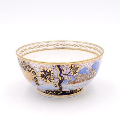 Crouching Tiger Bowl by Newhall England circa 1820
