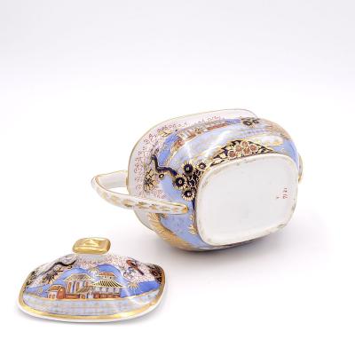 Crouching Tiger Sugar and Creamer by Newhall England circa 1820