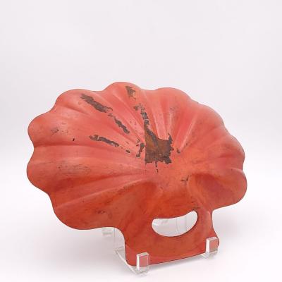 Crumber and Brush in Papier m ch in the Chinese Style 19th Century