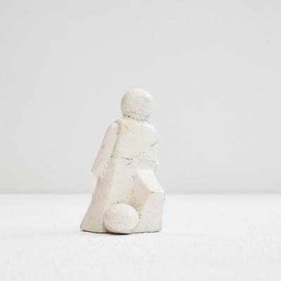 Cubist Sculpture of a Footballer 1970s