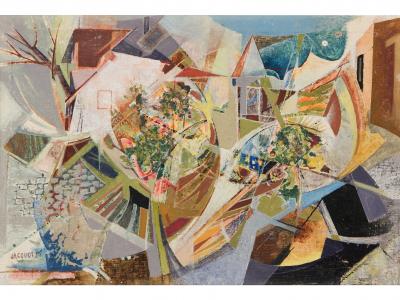 Cubist Style Abstract by Philippe Jacquot