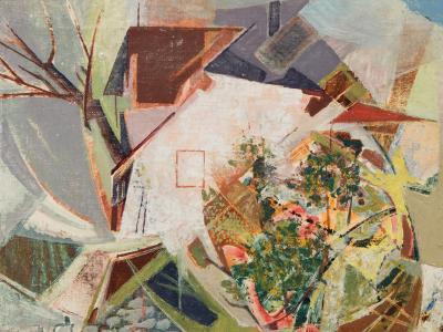 Cubist Style Abstract by Philippe Jacquot