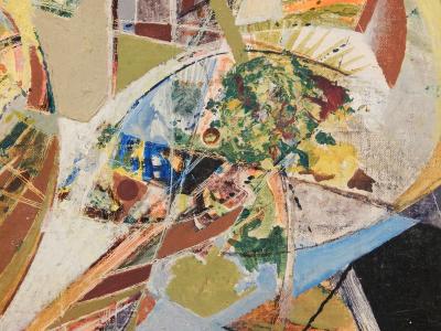 Cubist Style Abstract by Philippe Jacquot
