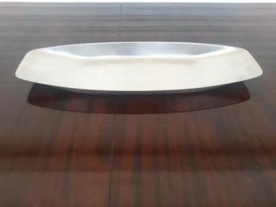 Cultura Italy Cultura Stainless Steel Streamlined Serving Platter