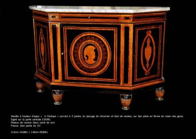 Curious French Sideboard Signed E Duru