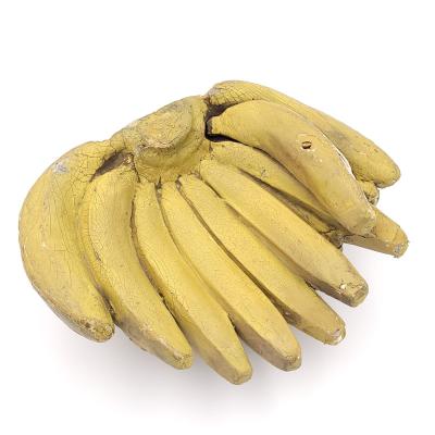 Curious Old Grocery Prop of Carved and Painted Bananas
