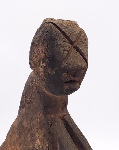 Curious Rustic Stone Idol Europe circa 19th century