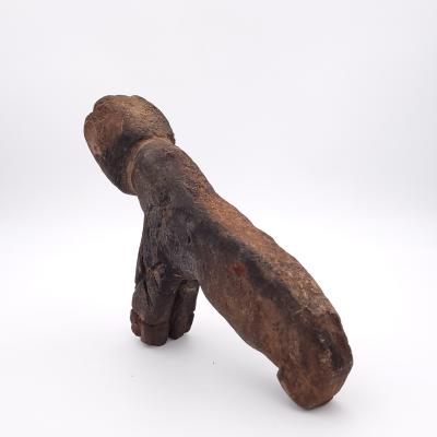 Curious Rustic Stone Idol Europe circa 19th century